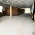 Empty Horse Stalls at Hancock Farms